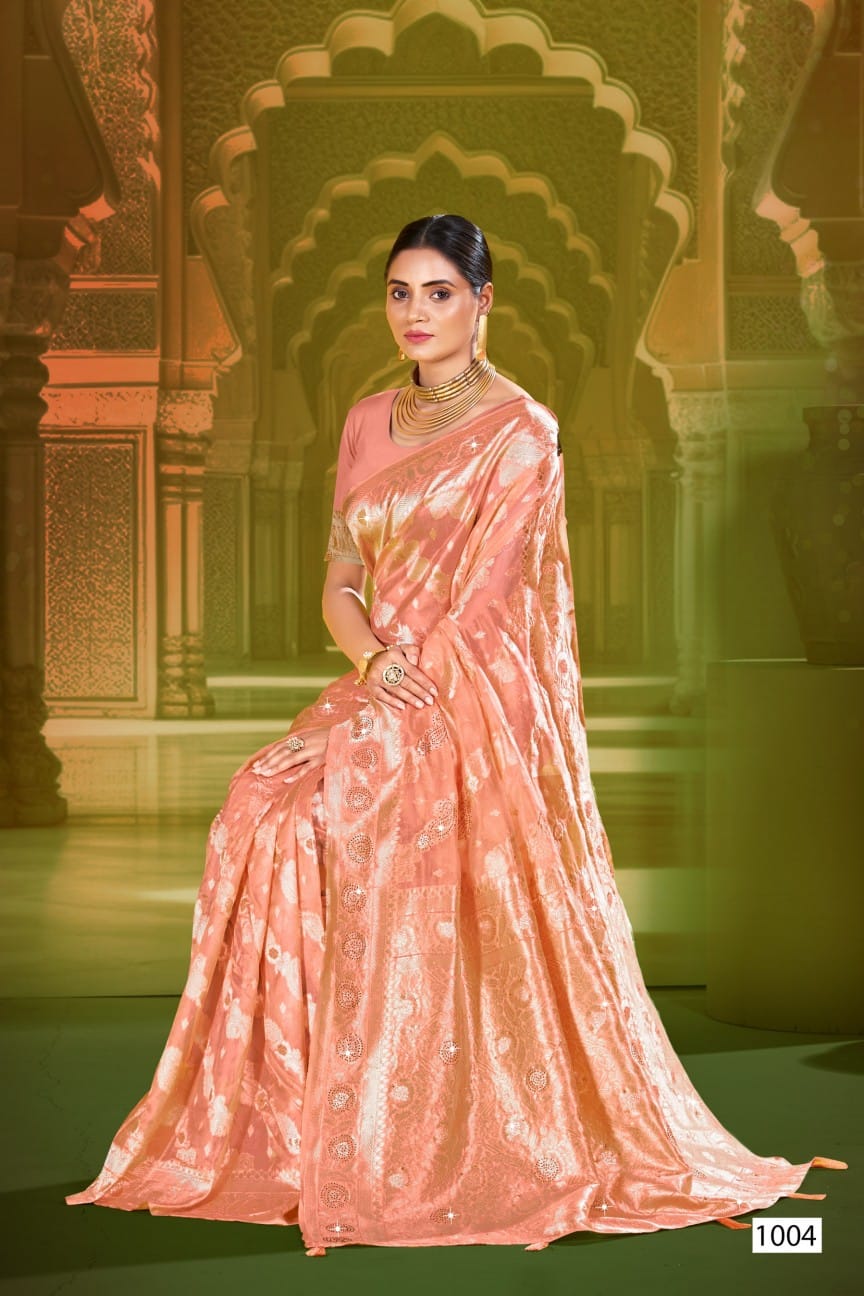Sparkle Saroski 4 By Saroj Silk Organza Sarees Wholesale Shop In Surat